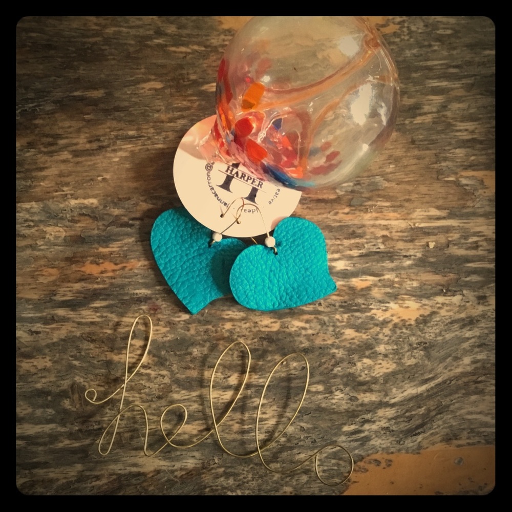 Handmade Leather Earrings